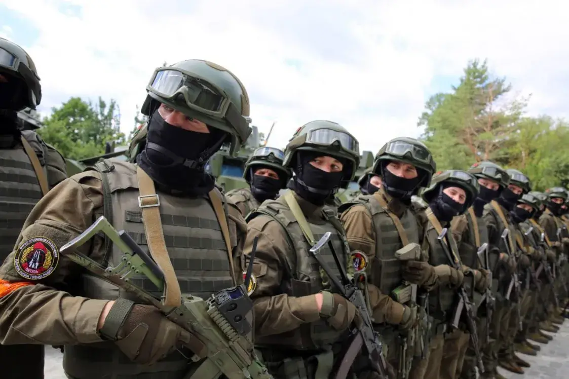 У Віцебску адбылася прэзентацыя атрада спецназа "Віцязь" 