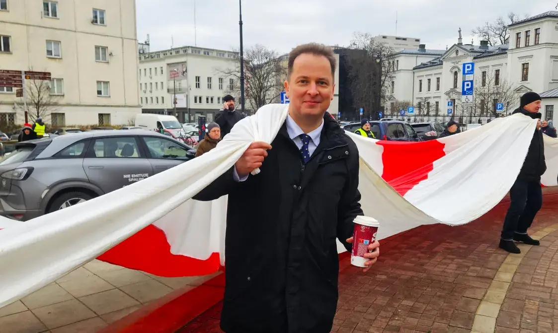 Як у Варшаве прайшоў марш “Не мой выбар” — фотарэпартаж