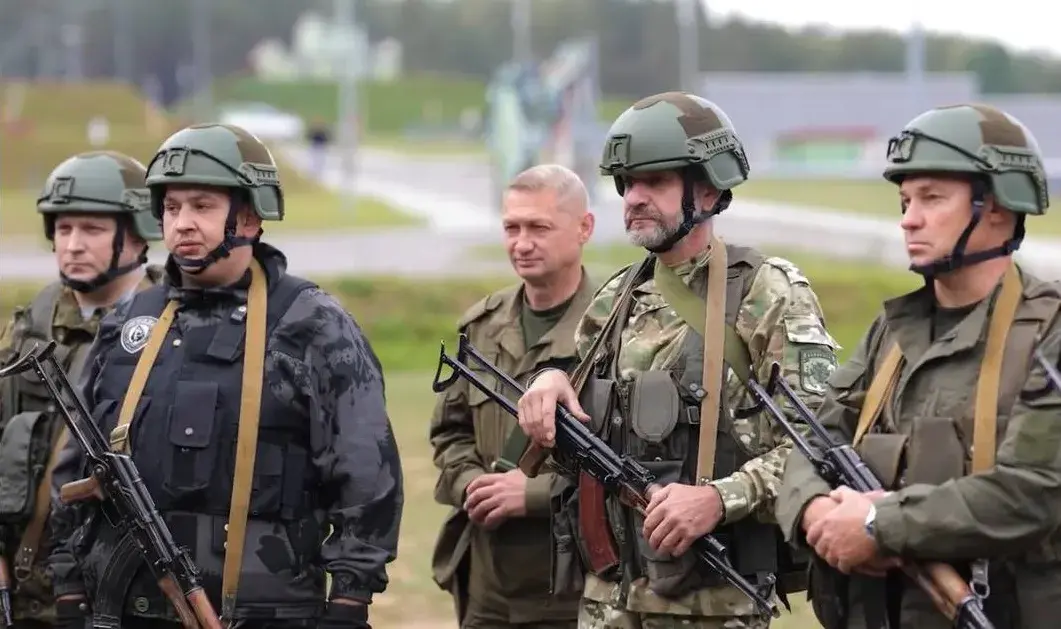 Палкоўнік Паўлічэнка трэніраваўся з ветэранамі спецназу