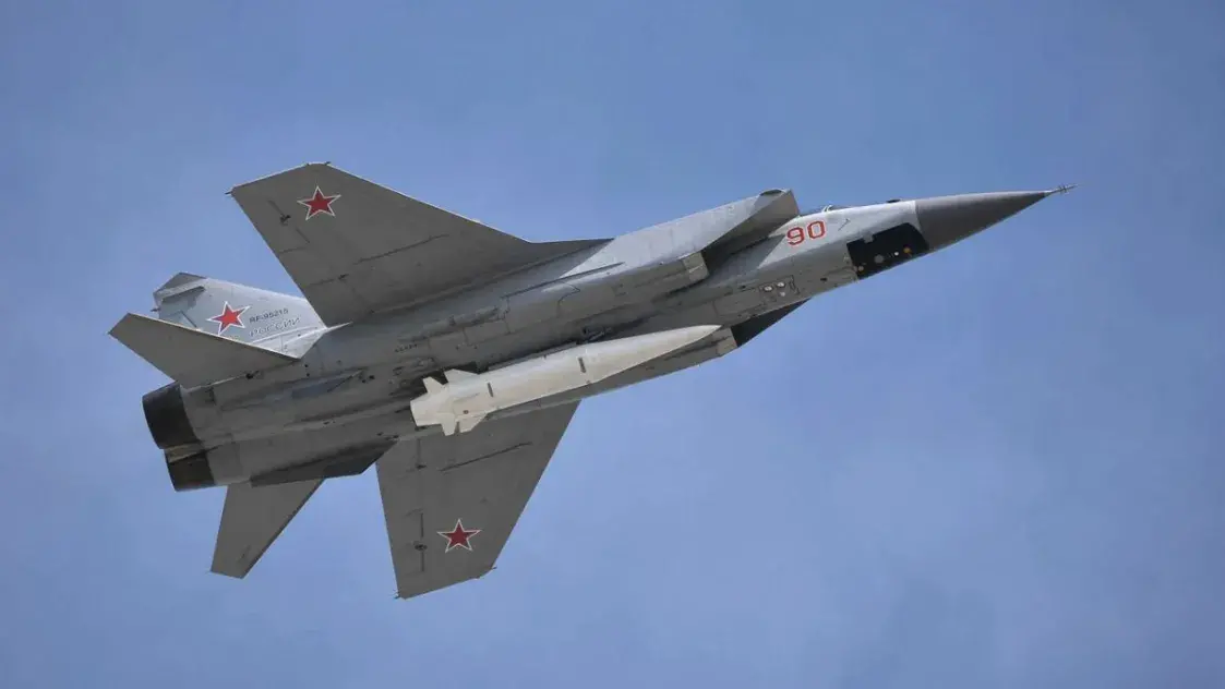 З Расіі прыляцеў МіГ-31К, якога не было ў Беларусі апошнія 1,5 года