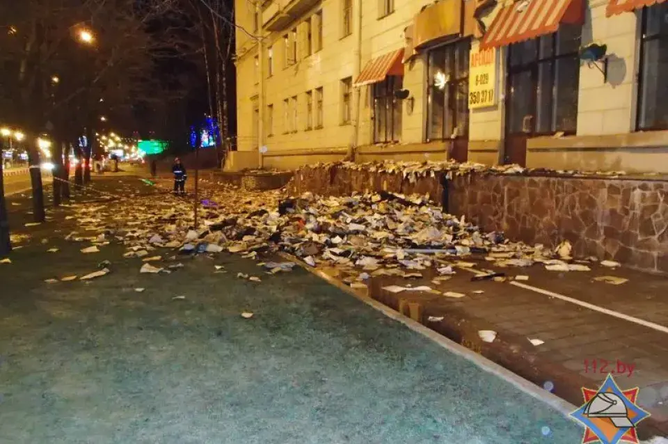 У Мінску падчас пажару выратавалі вядомага журналіста Вадзіма Казначэева
