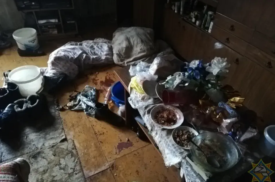 У Баранавічах на пажары ўратавалі мужчыну, ён у рэанімацыі