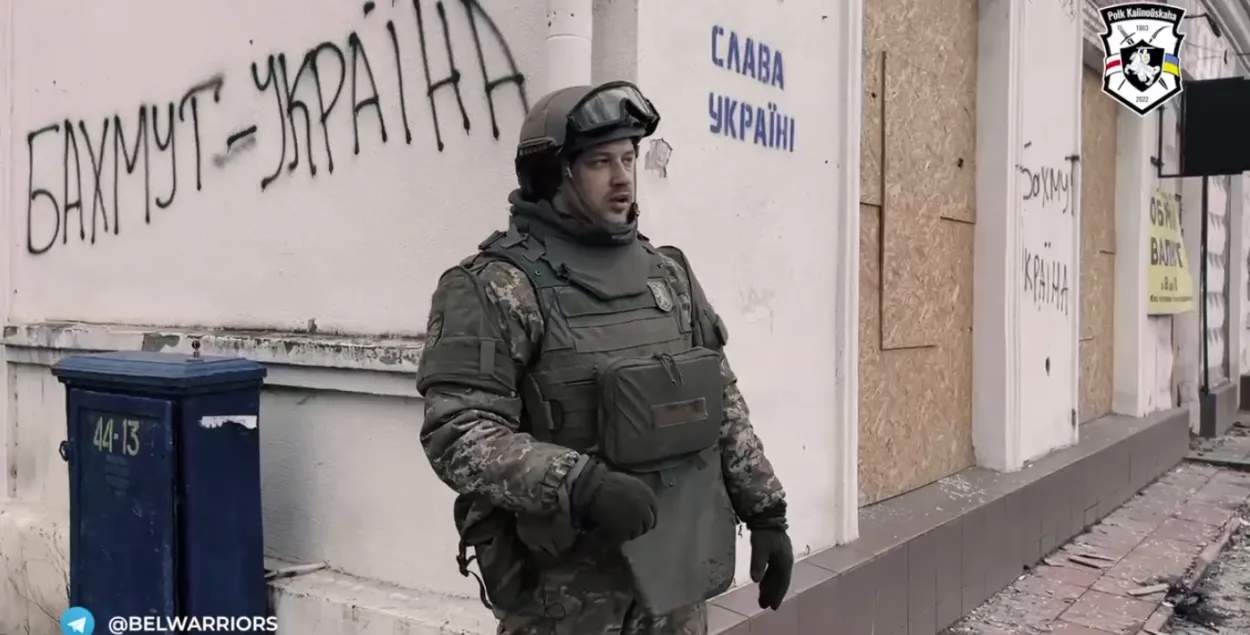 Камандзір "Волата" Ян "Беларус" Мельнікаў
