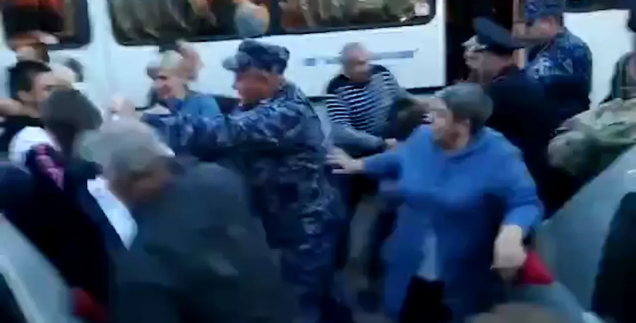 Бойка на мабілізацыі ў Расіі
