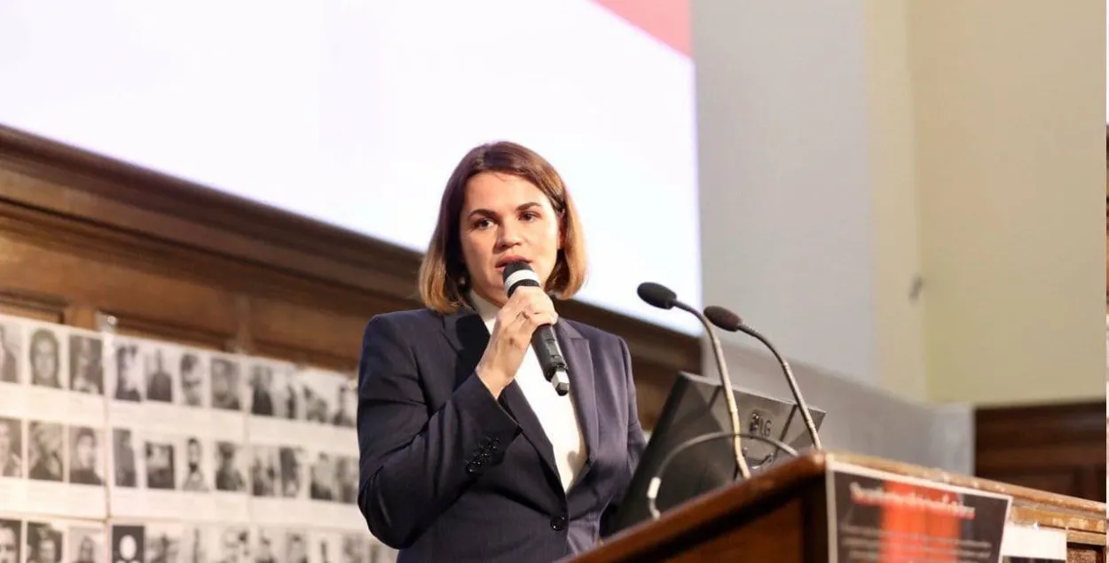 Святлана Ціханоўская / t.me/tsikhanouskaya
