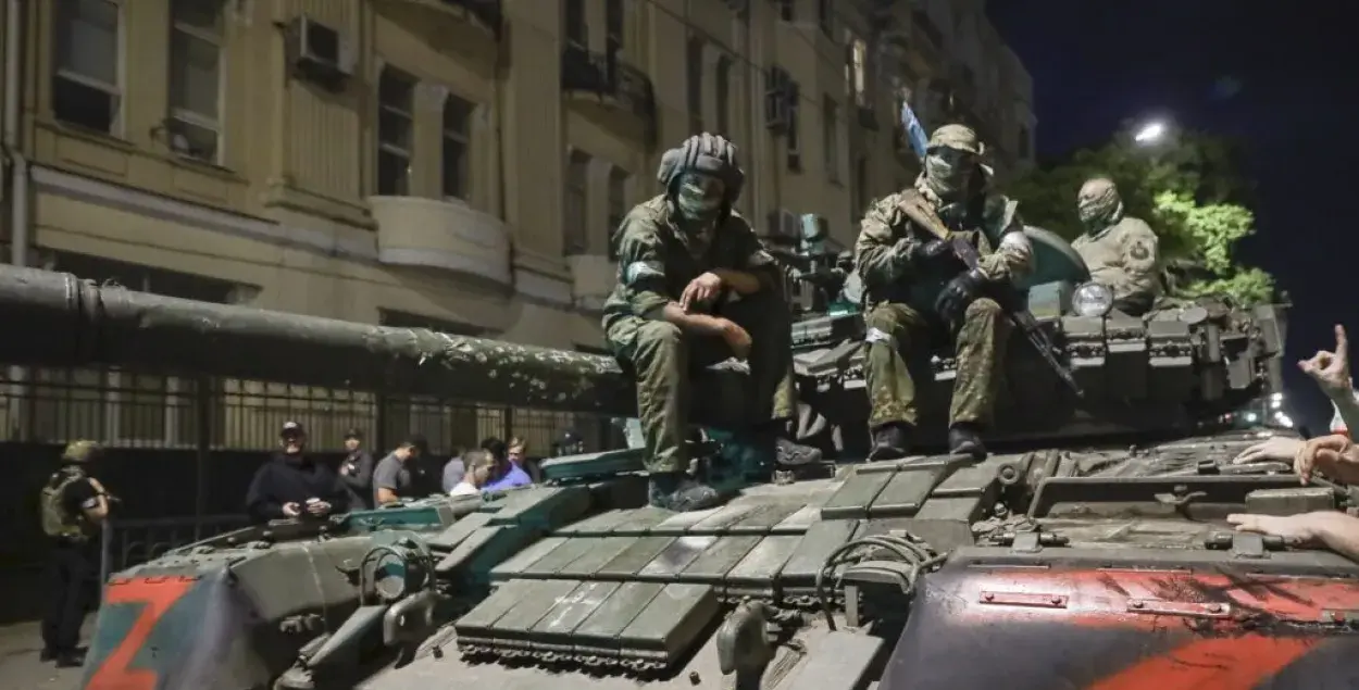 Найміты ПВК "Вагнер" у Растове-на-Доне / Reuters

