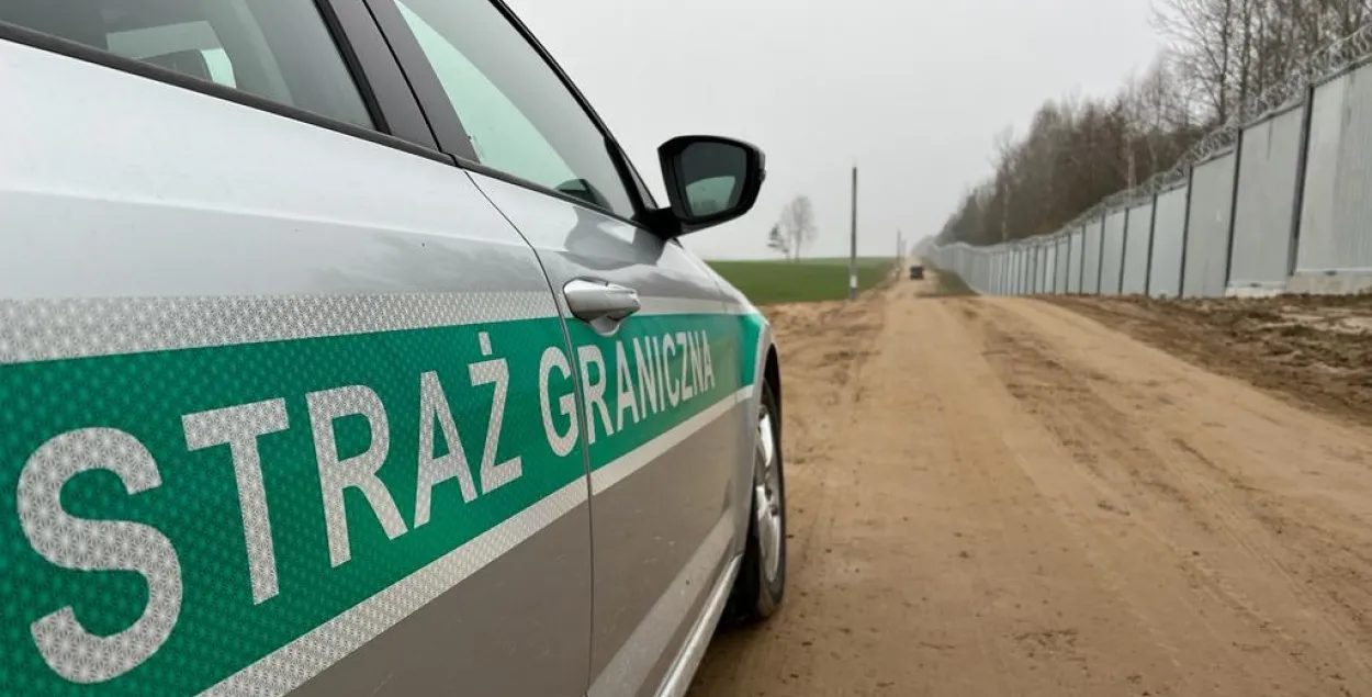 Мигранты не оставляют попыток попасть в ЕС через Беларусь / twitter.com/Straz_Graniczna
