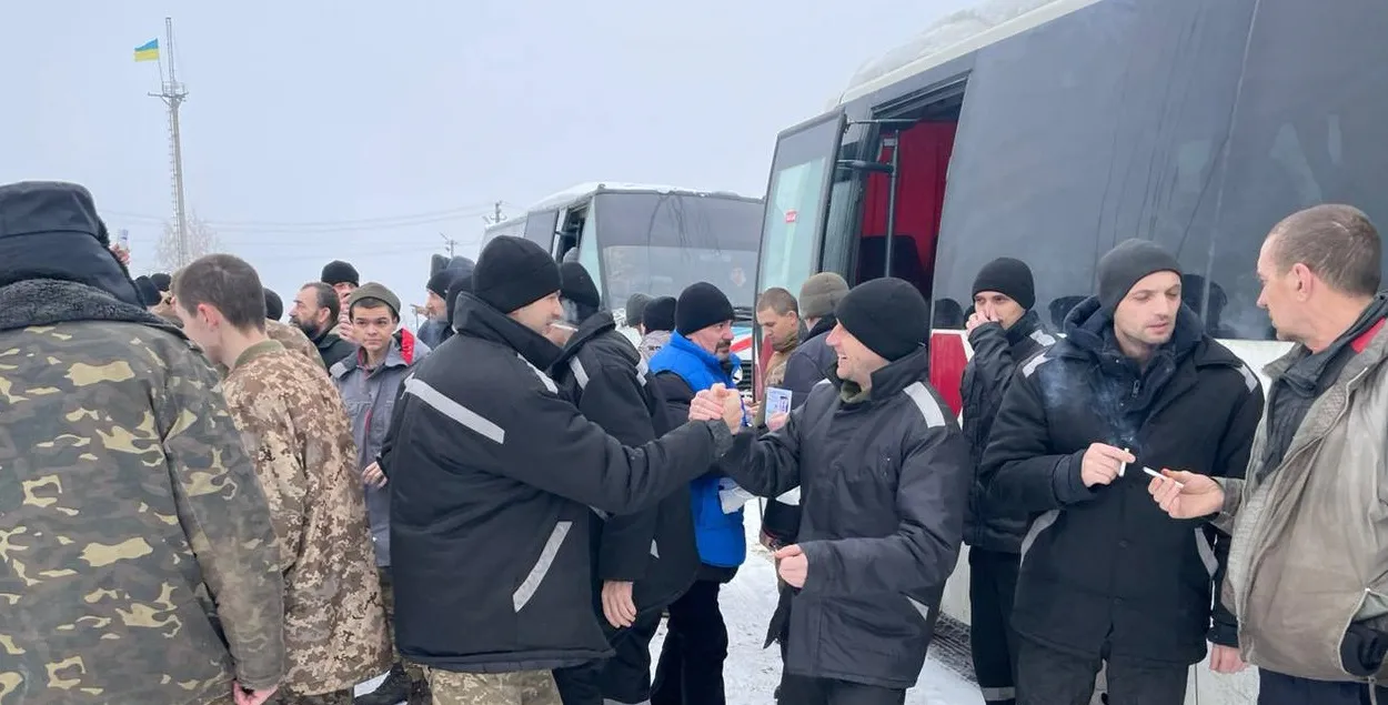 Вызваленыя з расійскага палону / t.me/ermaka2022
