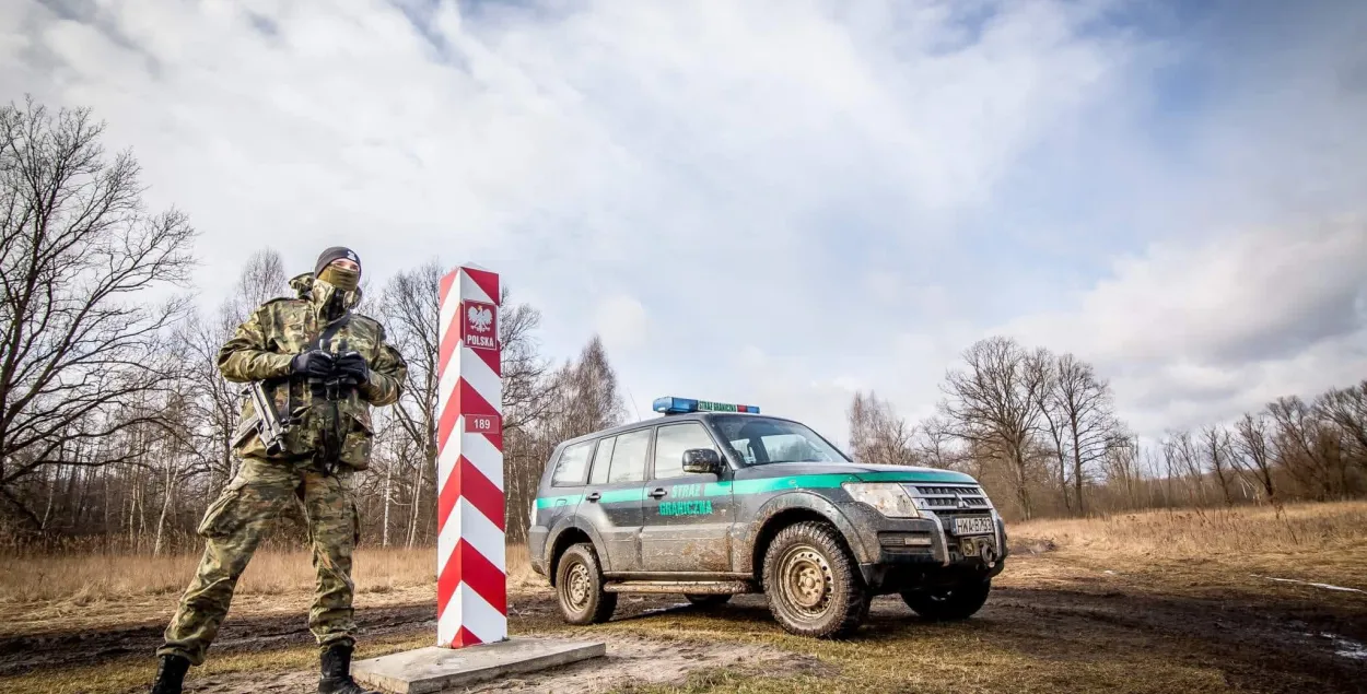 Польскі памежнік / twitter.com/Straz_Graniczna
