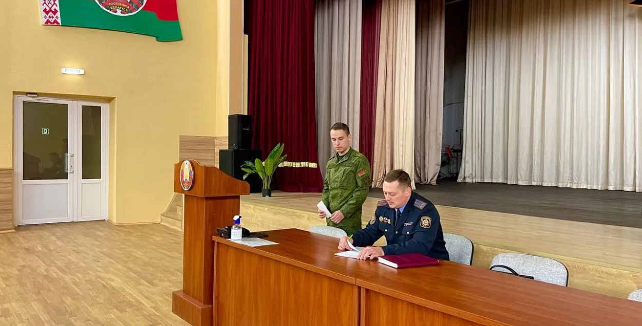 У Мінску за рулём злавілі п'янага вайскоўца / t.me/gaiminsk
