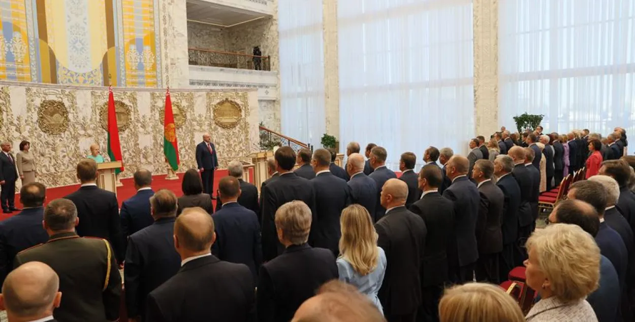 Во время мероприятия во Дворце Независимости / БЕЛТА​