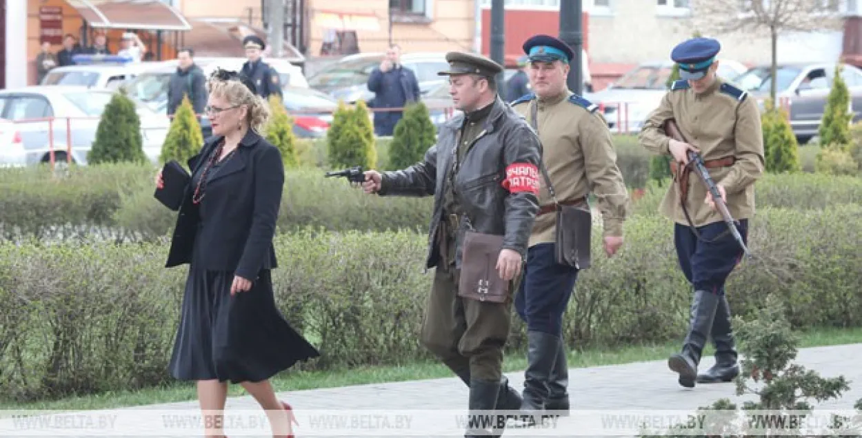 У Гомелі рэканструявалі ліквідацыю банды Гаўрыленкі ў канцы 1940-х гадоў