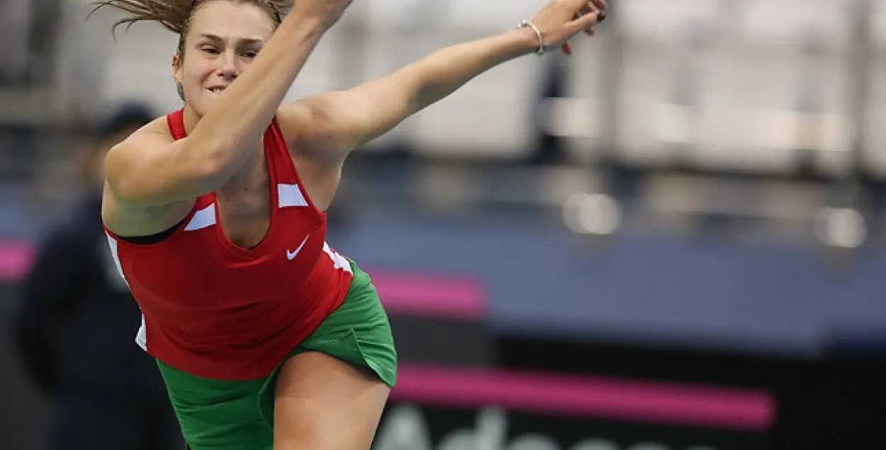 Aryna Sabelenka is currently Belarus' No 1 women's tennis player. Photo: BELTA