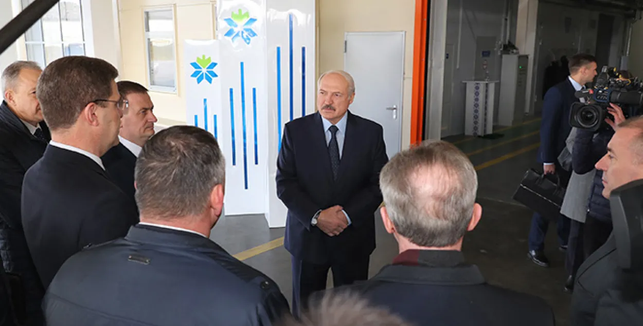 Александр Лукашенко на "Белгипсе" / president.gov.by​