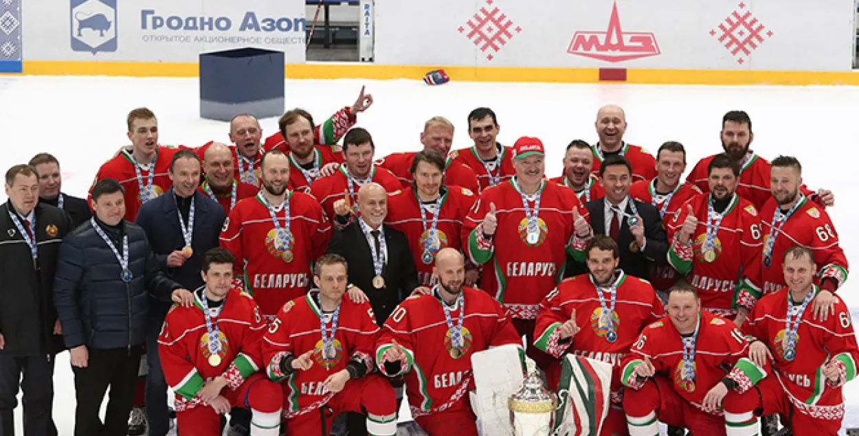 President Lukashenka's ice hockey team&nbsp;/ president.gov.by