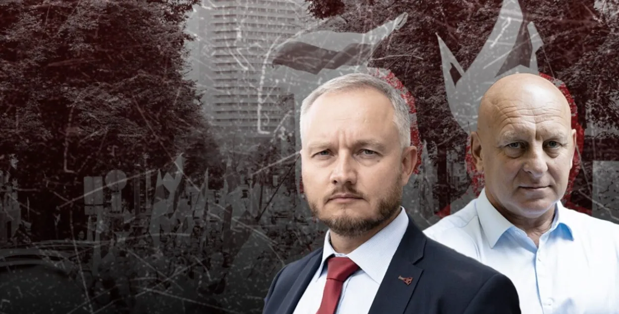 Александр Азаров и Валерий Сахащик svaboda.org
