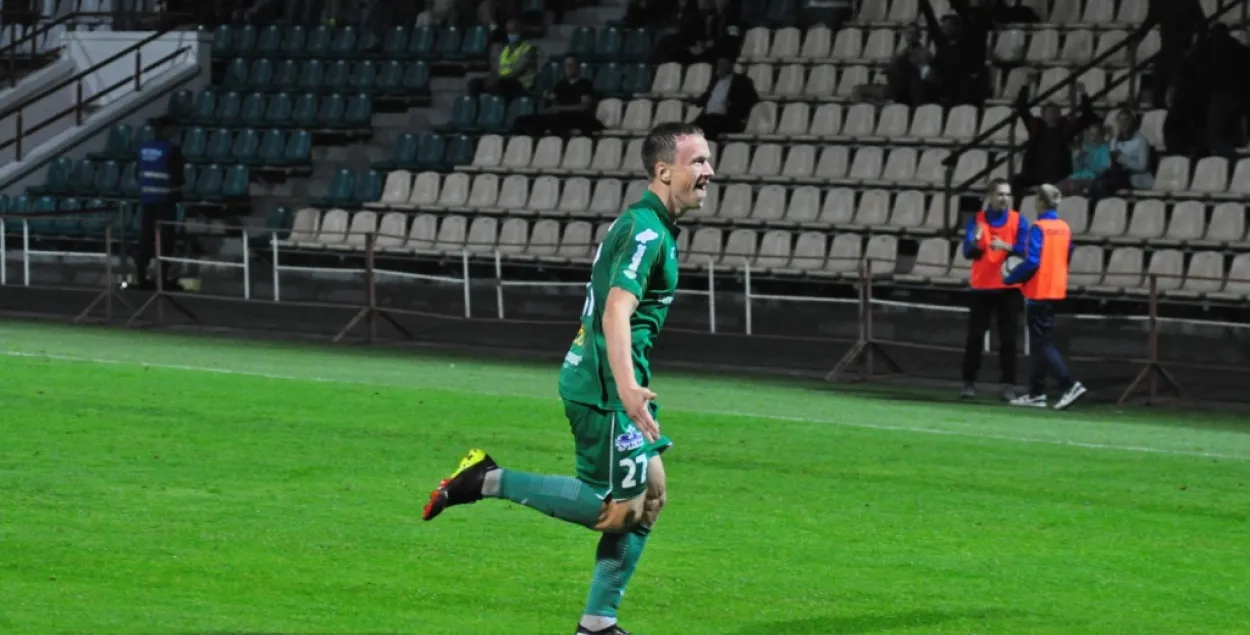 На гомельском стадионе "Центральный" / fcgomel.by