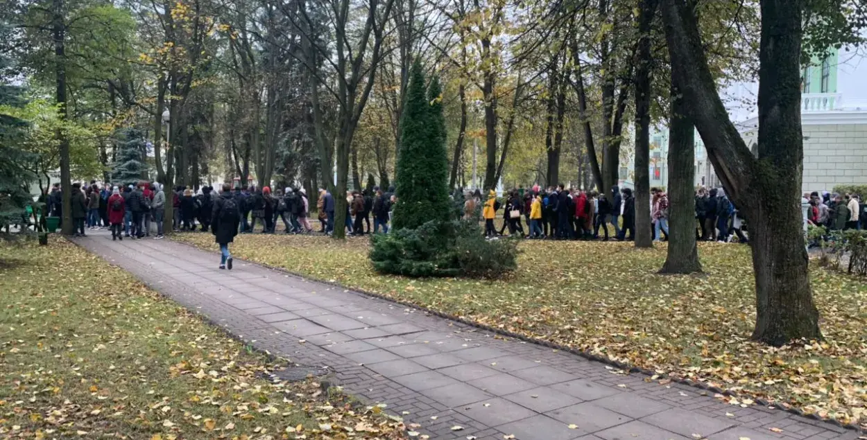 Студэнты далучаюцца да агульнанацыянальнай забастоўкі
