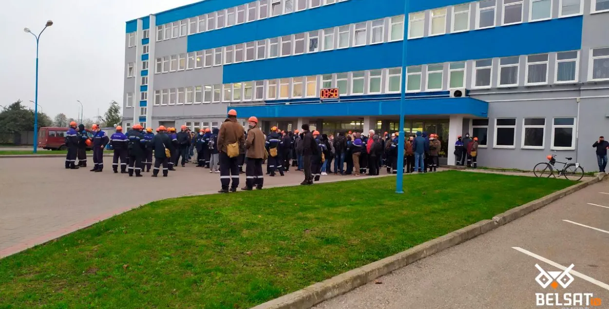 У "Белнафтахіме" заявілі, што на "Гродна Азоце" няма страйку