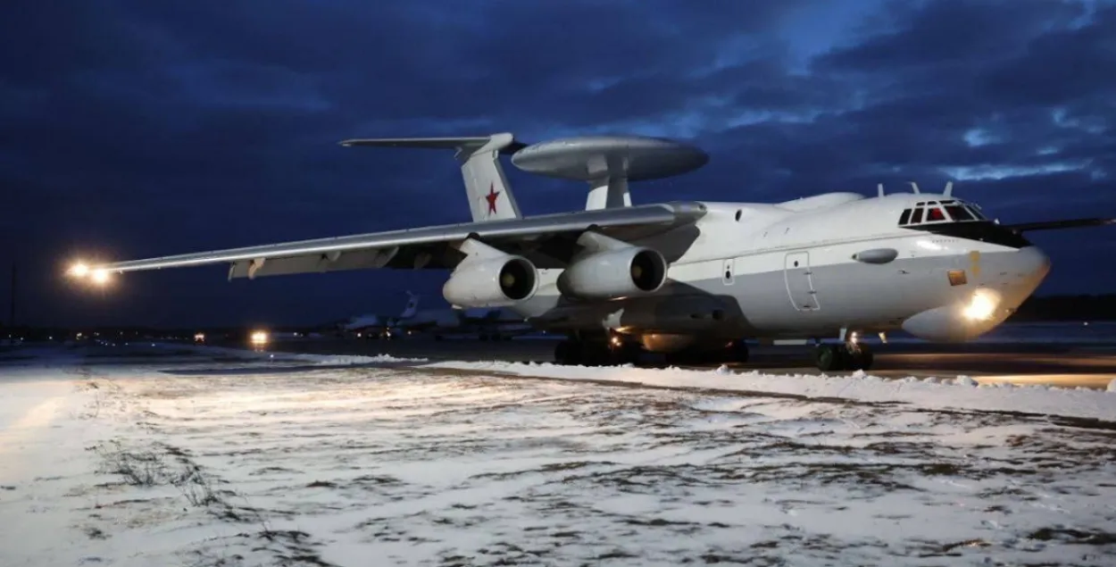 Российский военный самолет А-50 /&nbsp;t.me/modmilby/
