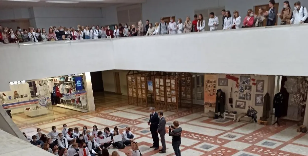 Студенческая забастовка / @nashaniva​