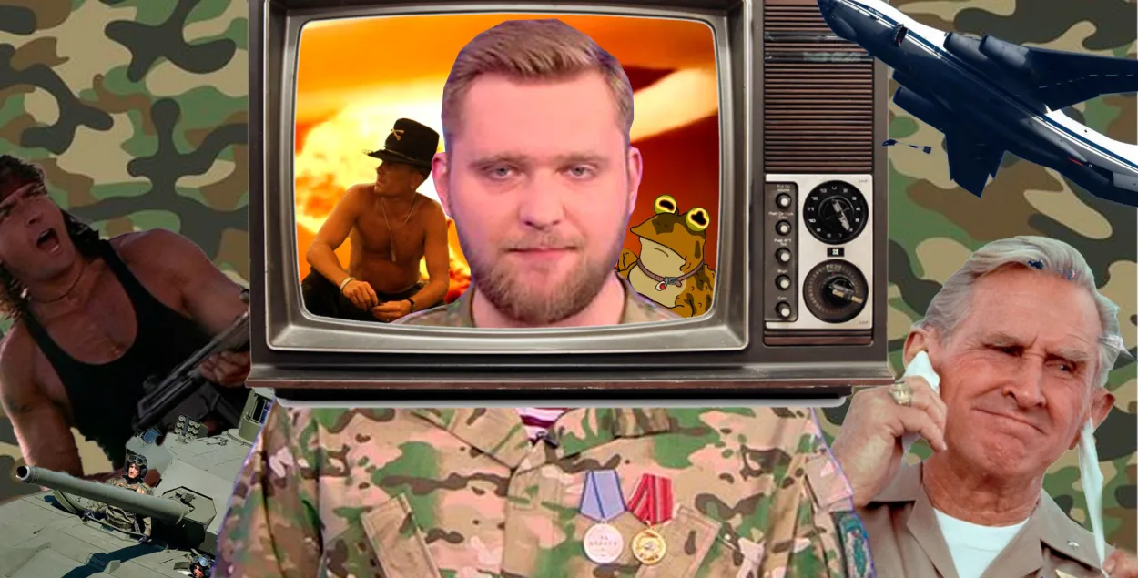Warning! The text contains propagandist Azaronak's quotes some may find disturbing! / collage by Vlad Rubanau, Euroradio
