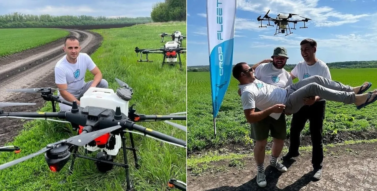"Стартапница": дроны над полями в стартапе Cropfleet