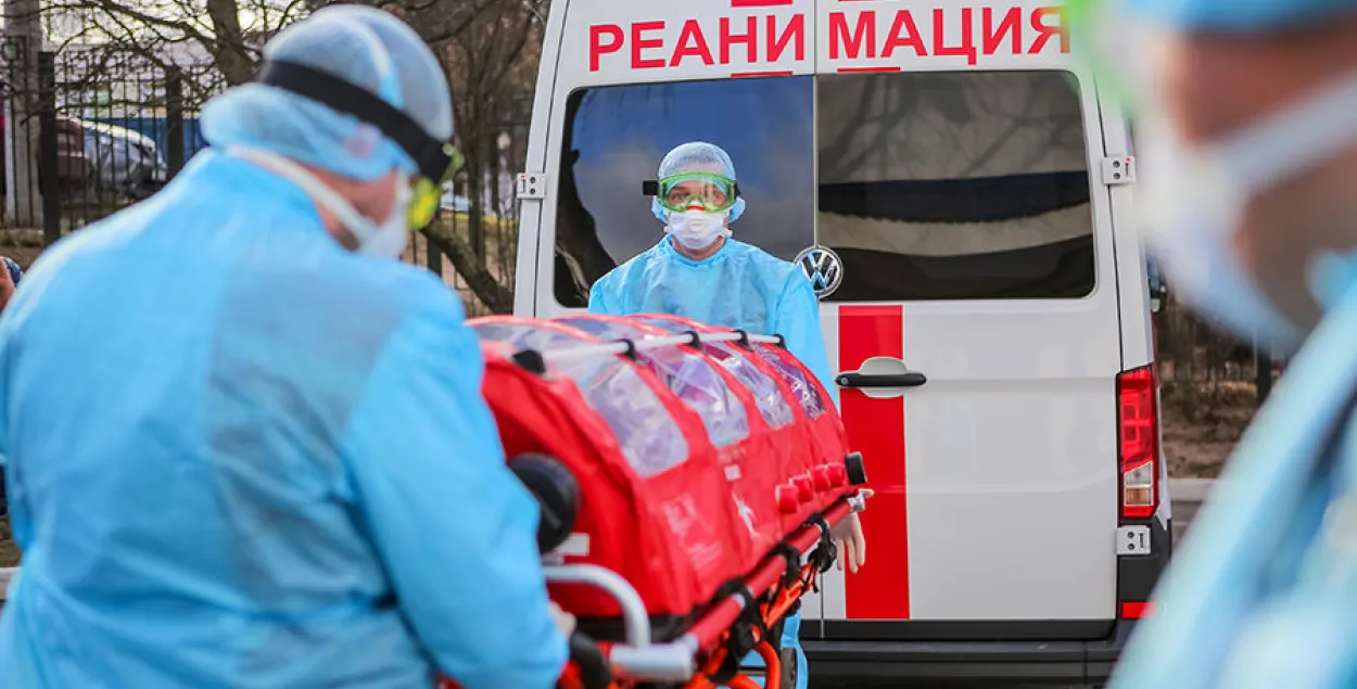 У шпіталізаванага ў Слоніме дальнабойніка каранавірус не пацвердзіўся