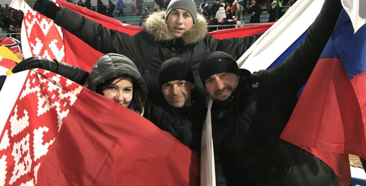 Пхёнчхан. Тры беларускія сцягі на трыбунах і акцыі пратэсту на любы густ