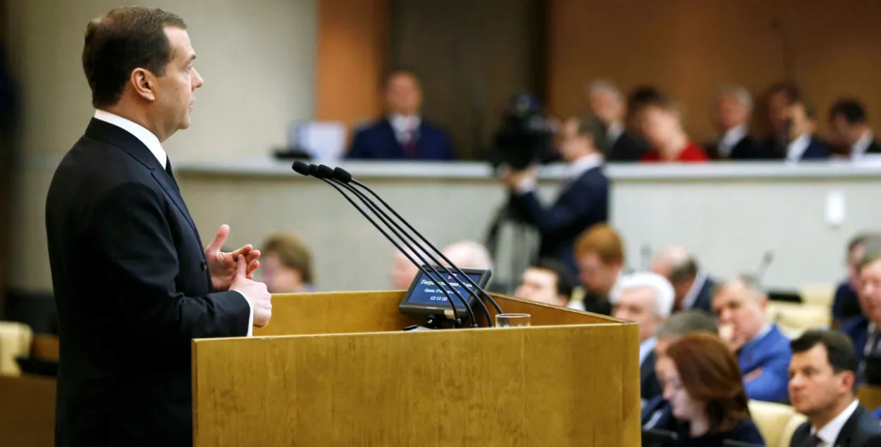 Russian Prime Minister Dmitry Medvedev, Reuters