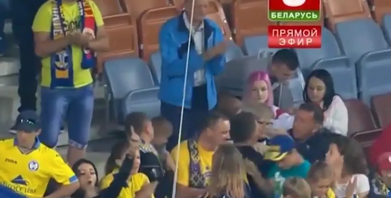 Скриншот из видео "Беларусь 5"​