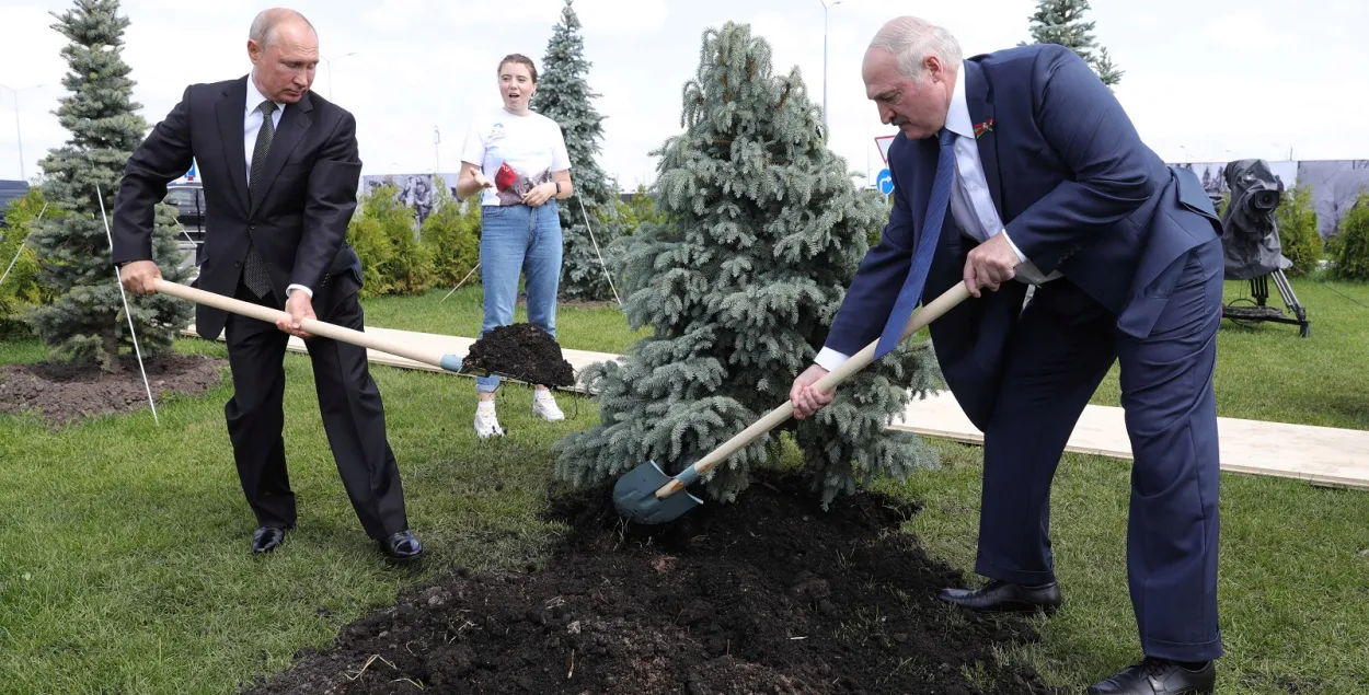 Каментары пра перамовы Лукашэнкі і Пуціна мінімальныя