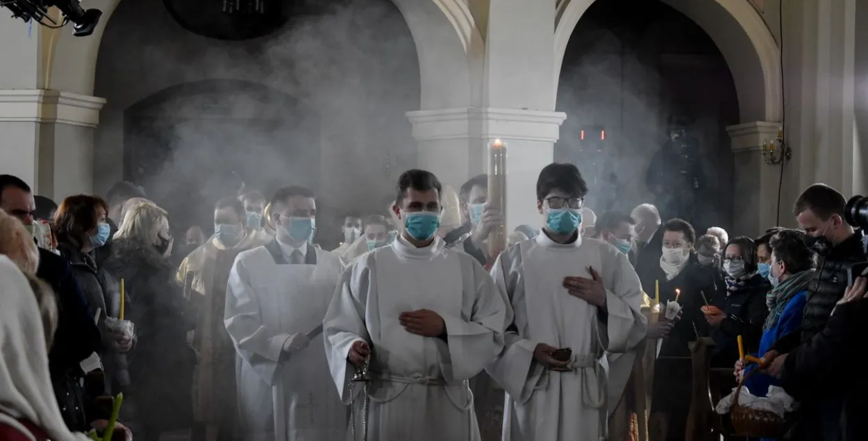 Велікодная віргілія ў мінскай Катэдры&nbsp;/ Catholic.by