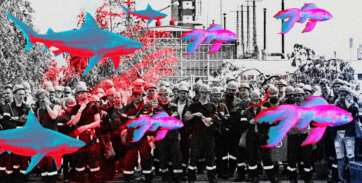 "И на самой Беларуси это отразится плохо. Каким может быть имидж страны, запрещающей независимые профсоюзы?" / коллаж Влада Рубанова, Еврорадио