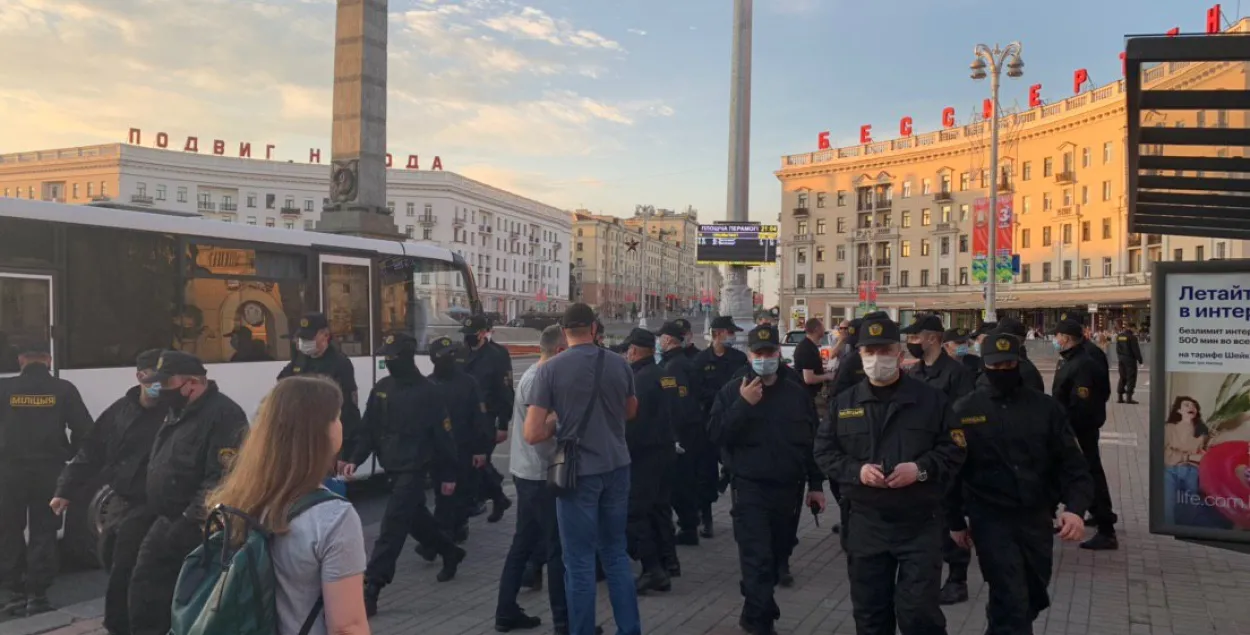 Силовики пытаются не допустить мирных протестов​