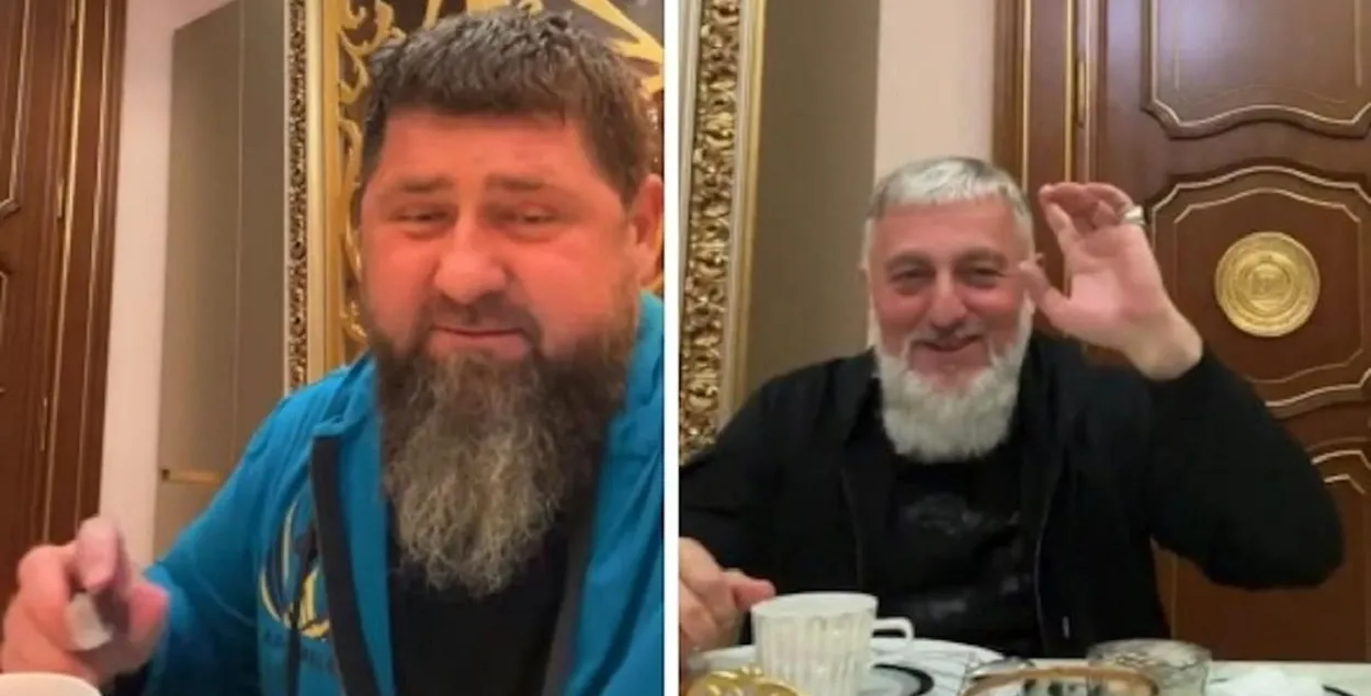 Рамзан Кадыраў і Адам Дэлімханаў / Instagram
