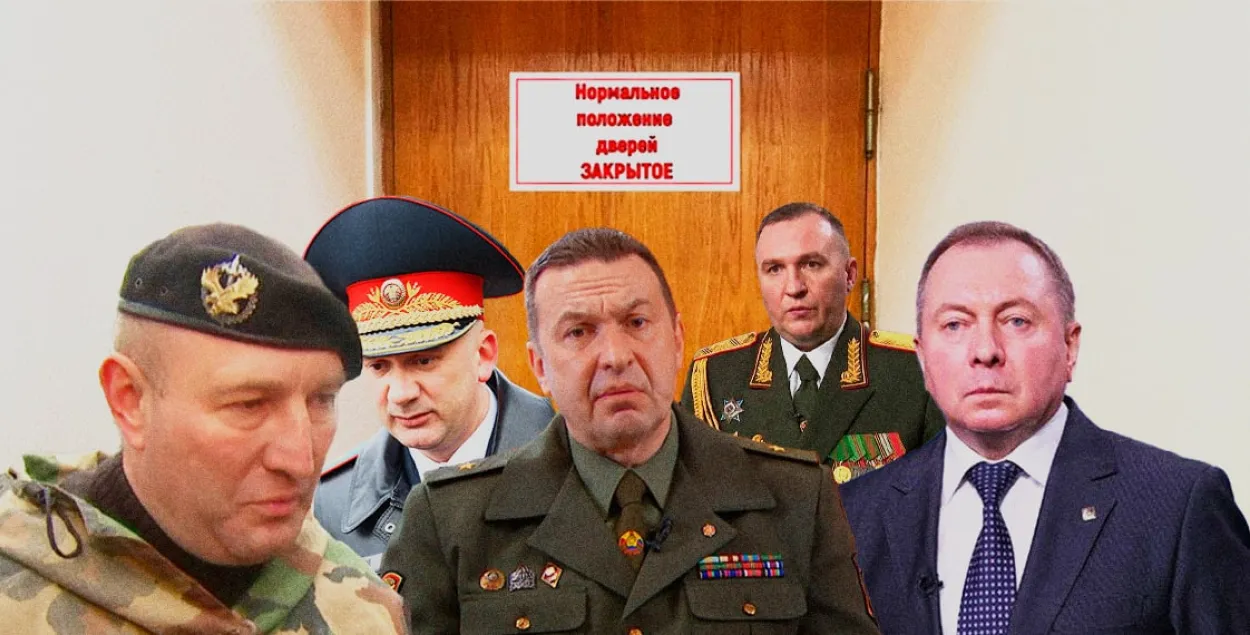 Law enforcers should have stood at the famous door of GUBOPIK&nbsp; / collage by Ulad Rubanau, Euroradio