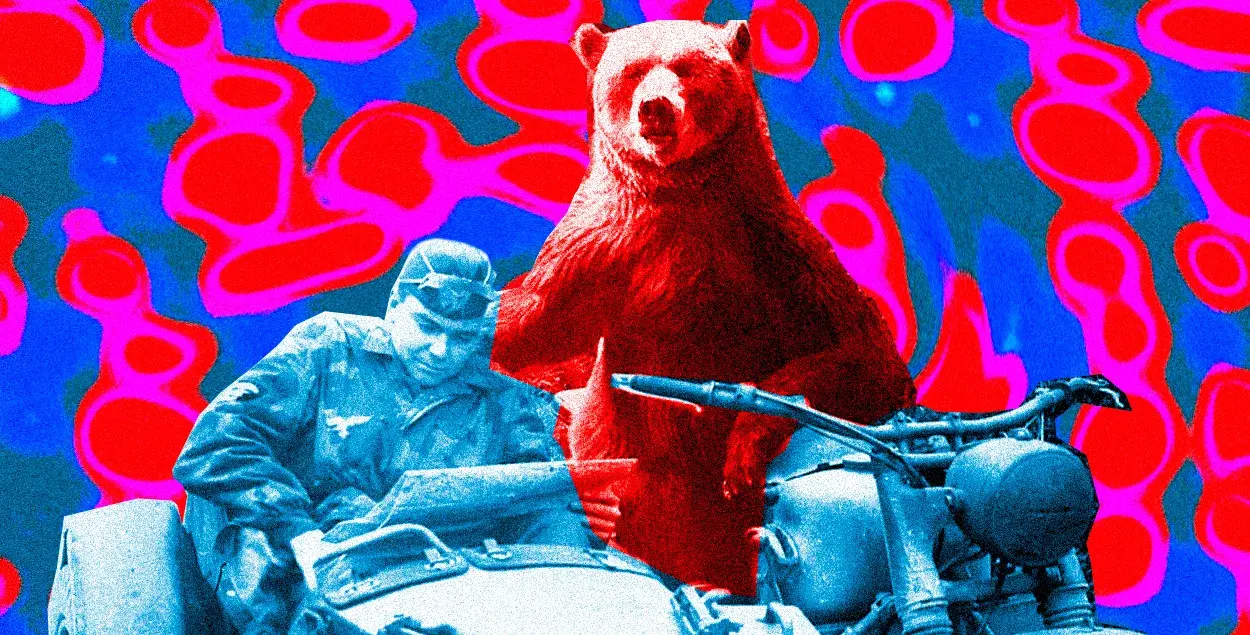 Войны ўплываюць не толькі на жыцці людзей, але і на лёсы жывёл / калаж Улада Рубанава
