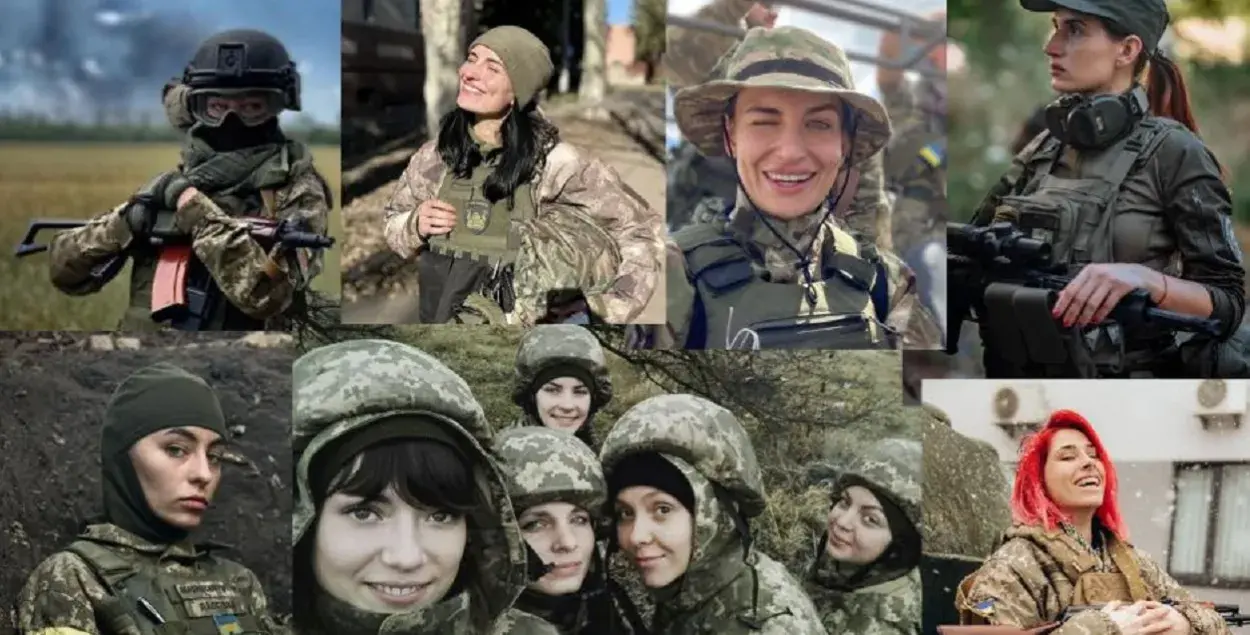 Украинки на защите Родины / https://www.facebook.com/reznikovoleksii
