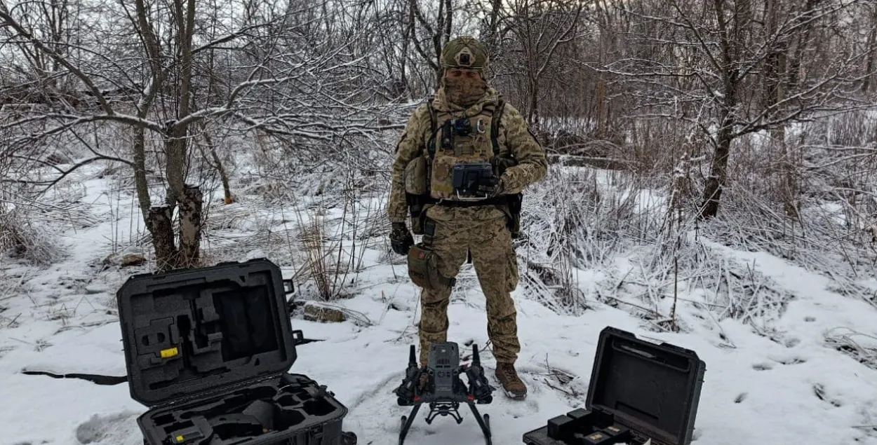 Дроны дапамагаюць украінскім вайскоўцам на фронце / https://www.facebook.com/mykhailofedorov.com.ua/
