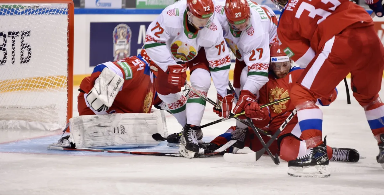 Матч в Красноярске / hockey.by
