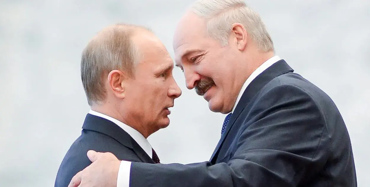 Уладзімір Пуцін і Аляксандр Лукашэнка / "Эхо Кавказа"