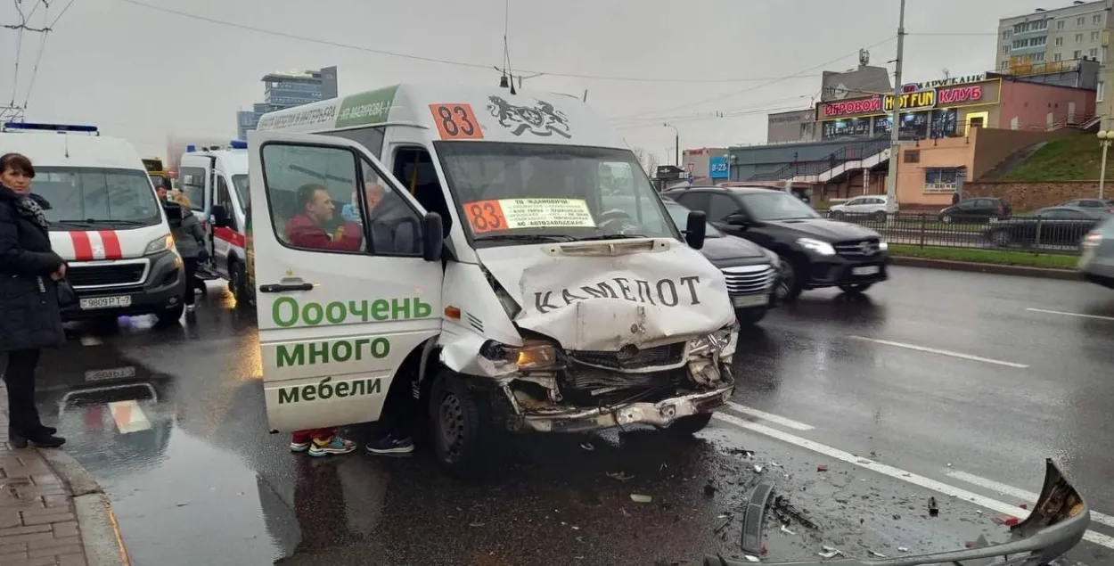 На месте ДТП / t.me/gaiminsk
