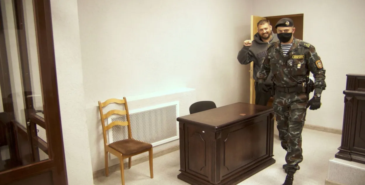 Сергей Тихановский в суде / svaboda.org​