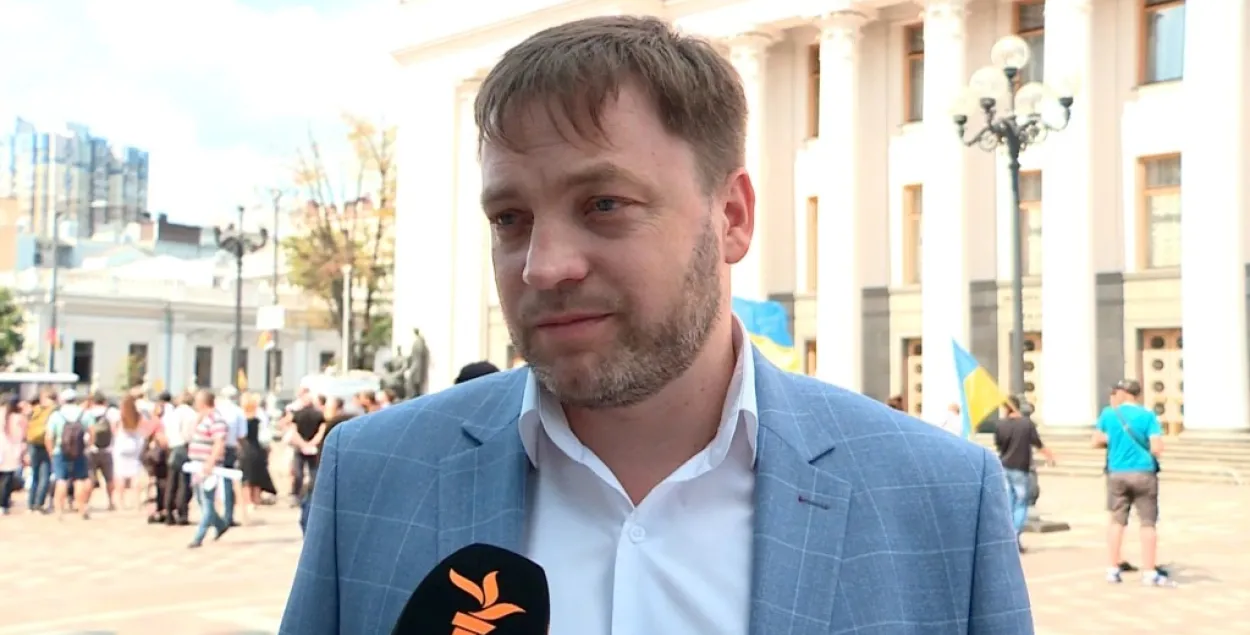 Міністр унутраных спраў Украіны Дзяніс Манастырскі&nbsp;​/ "Радыё Свабода"