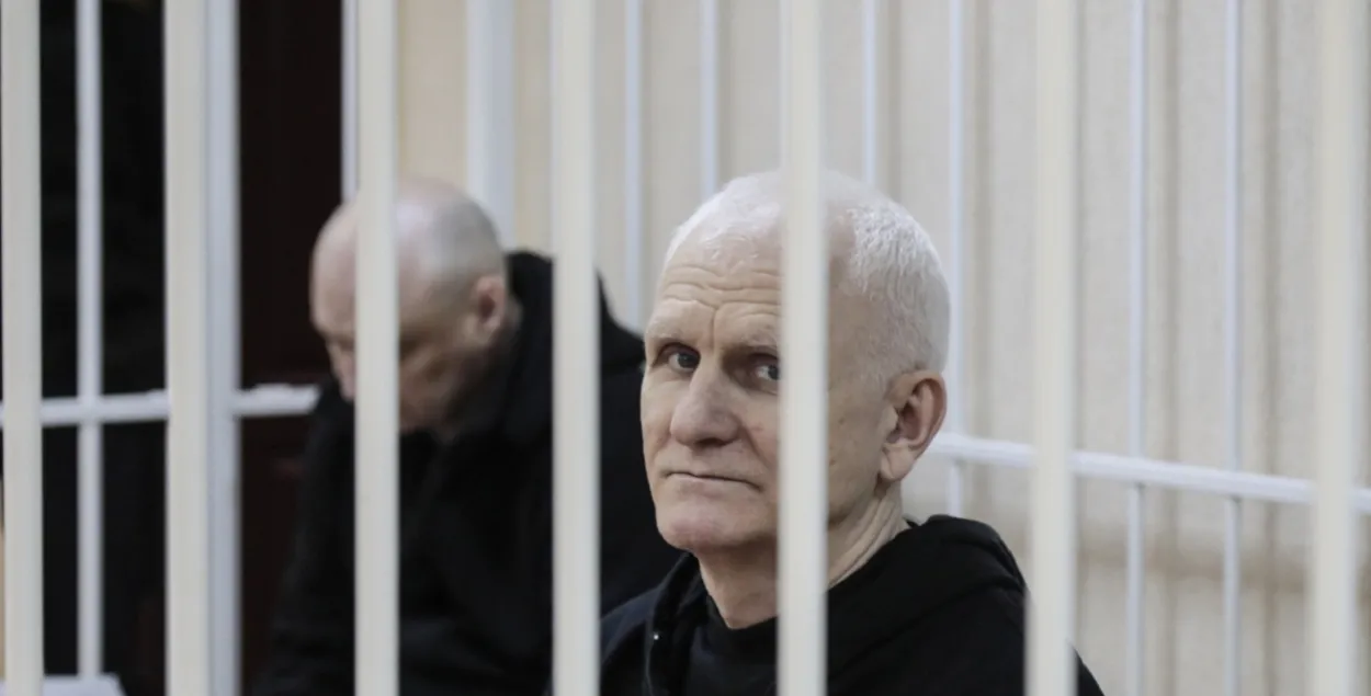 Палітвязні Валянцін Стэфановіч і Алесь Бяляцкі / sb.by
