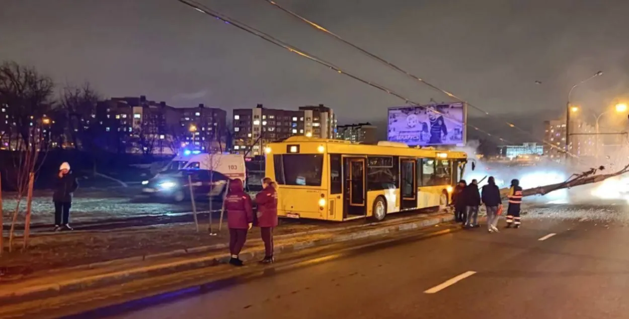 На месте аварии / t.me/gaiminsk
