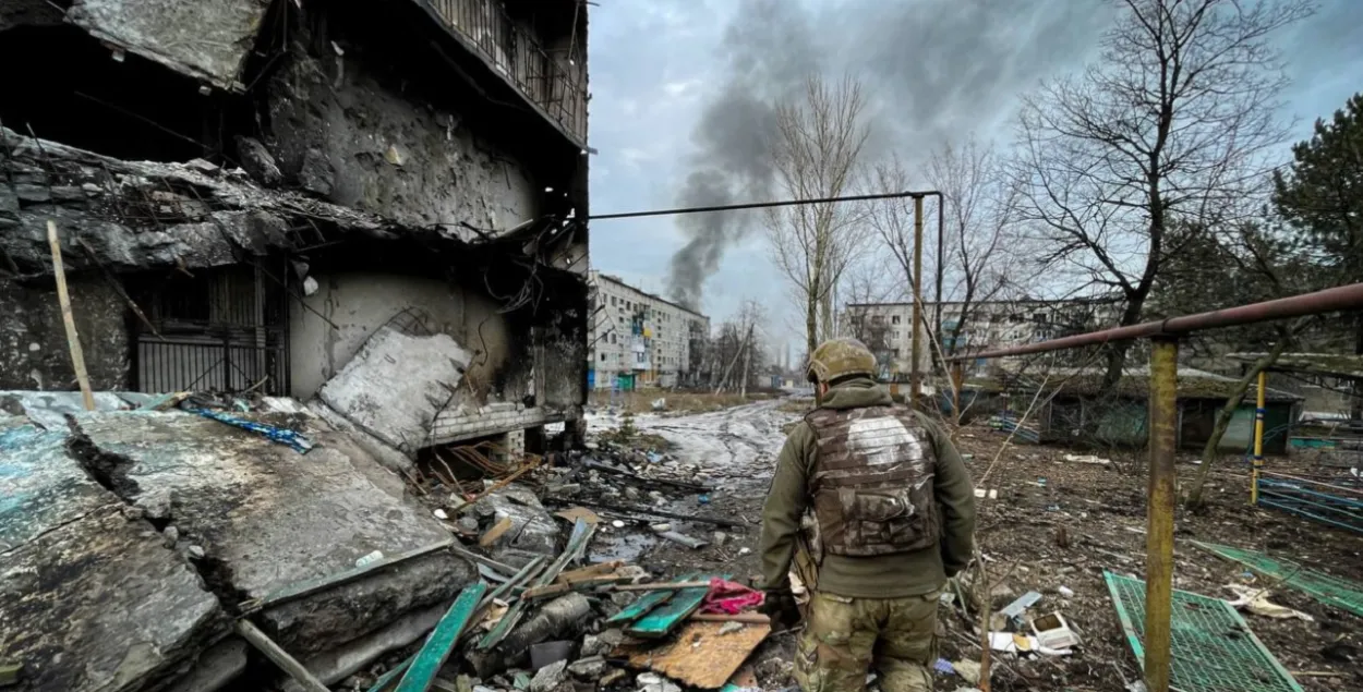 Боец полка Калиновского / t.me/belwarriors, иллюстративное фото
