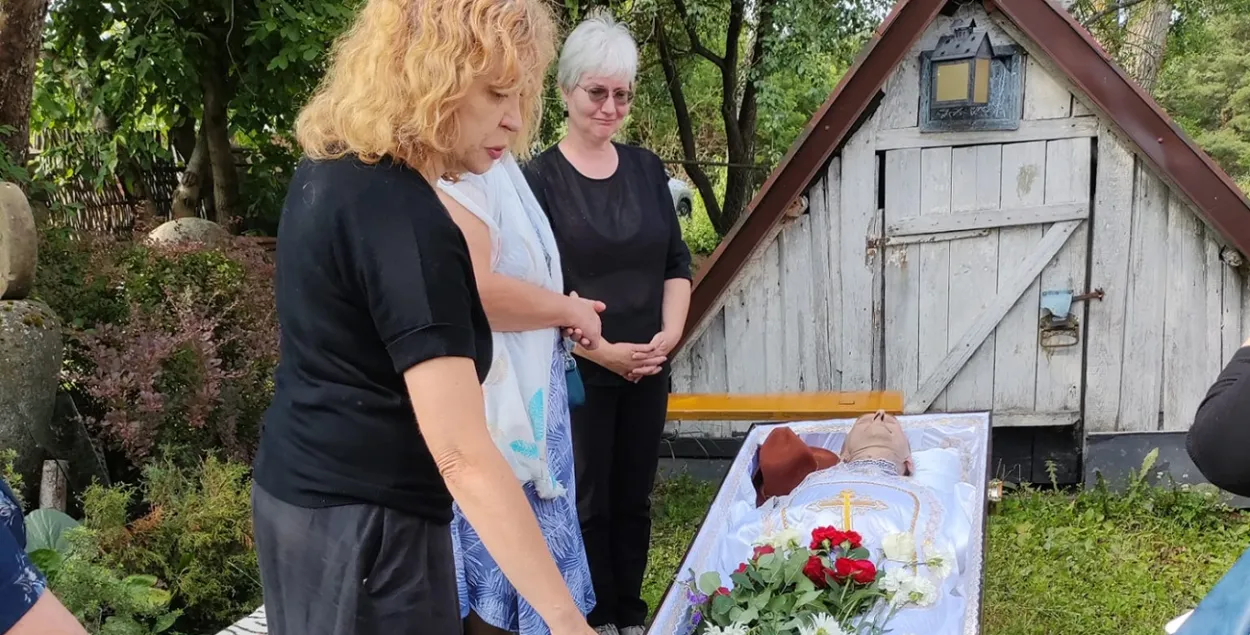 Падчас развітання / Facebook
