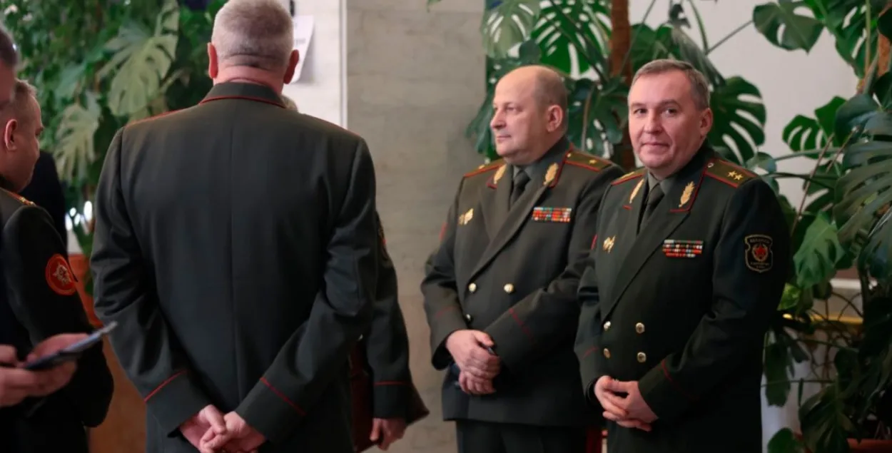 Генералы перед "посланием" / Минобороны РБ
